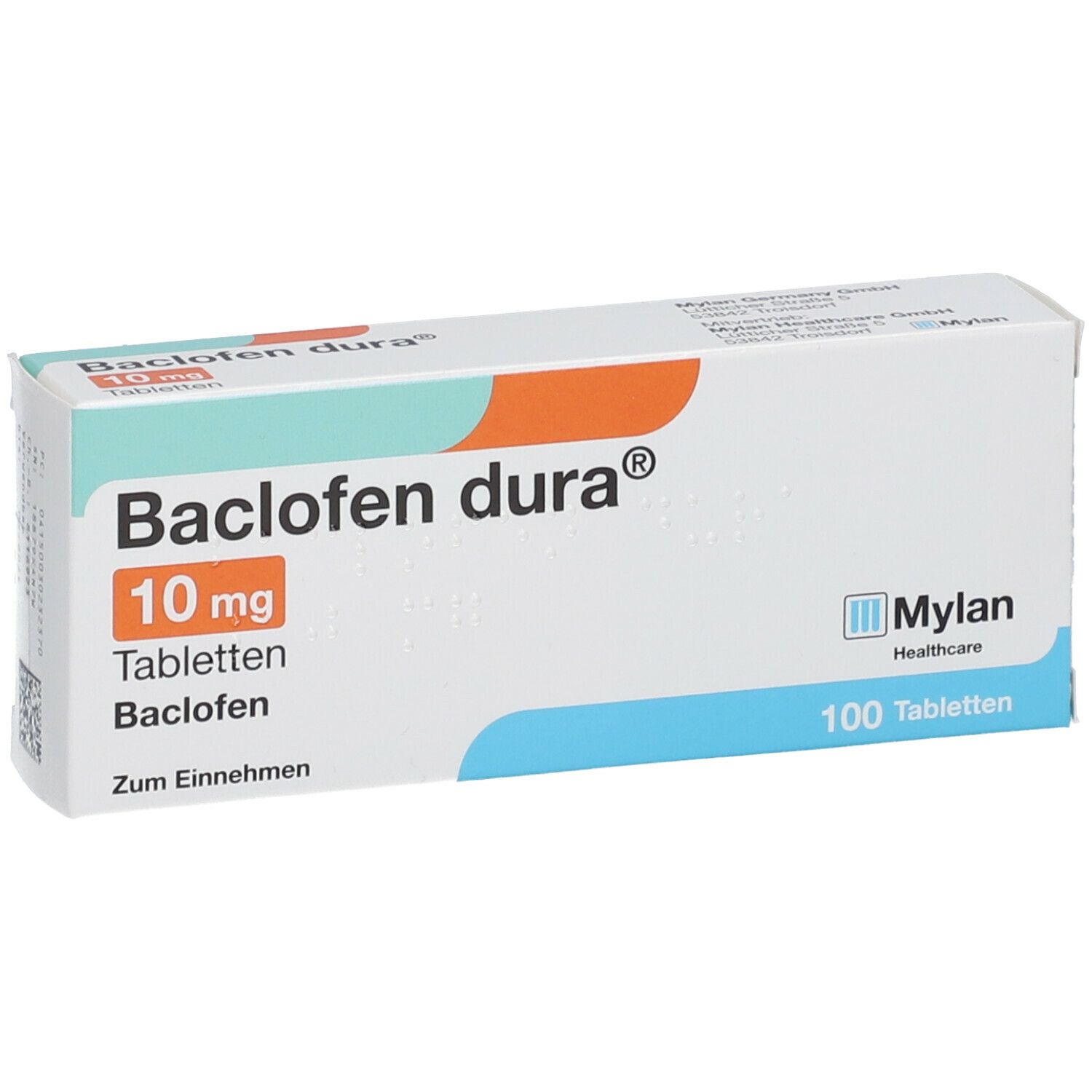 Baclofen dura® 10 mg