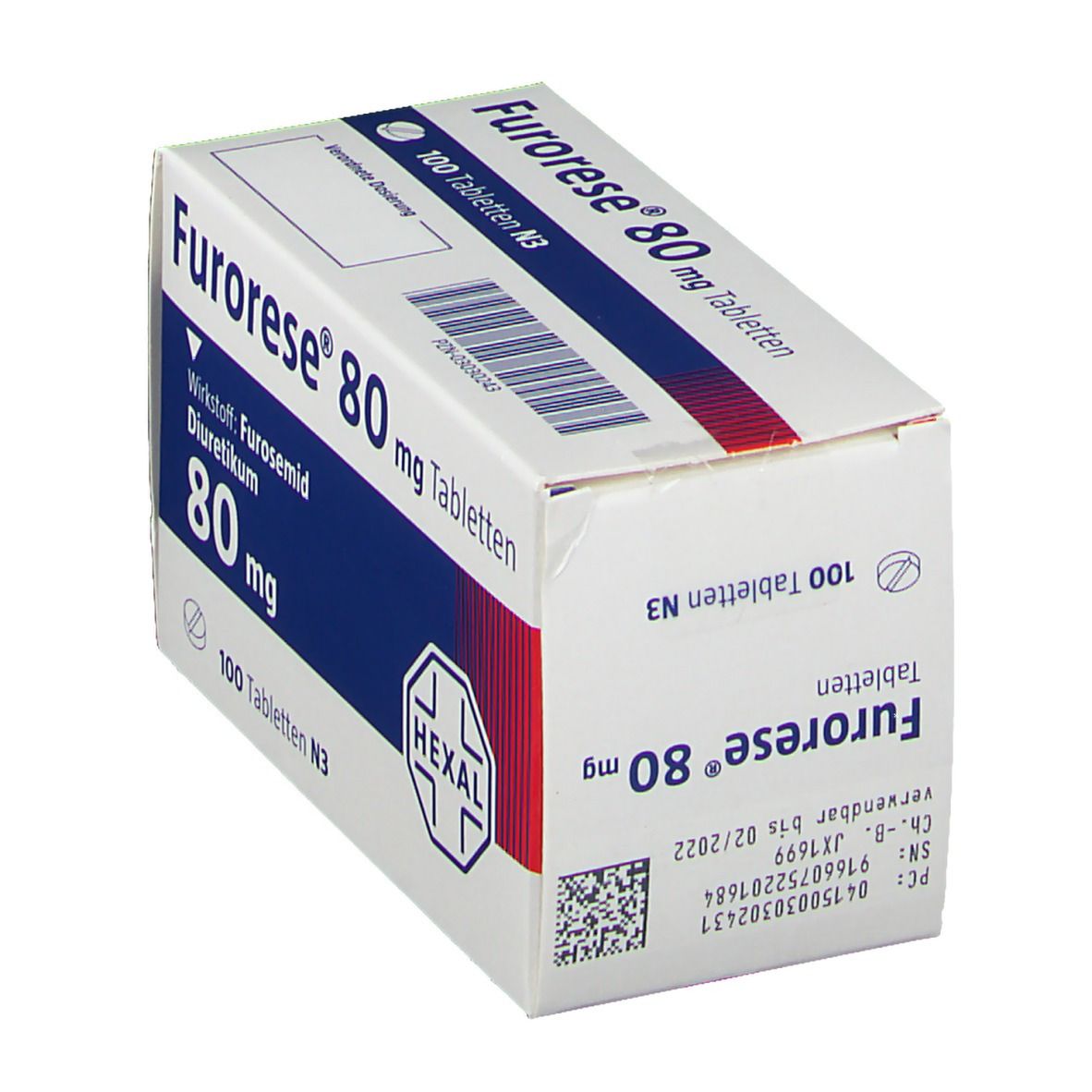 Furorese 80 mg Tabletten 100 St