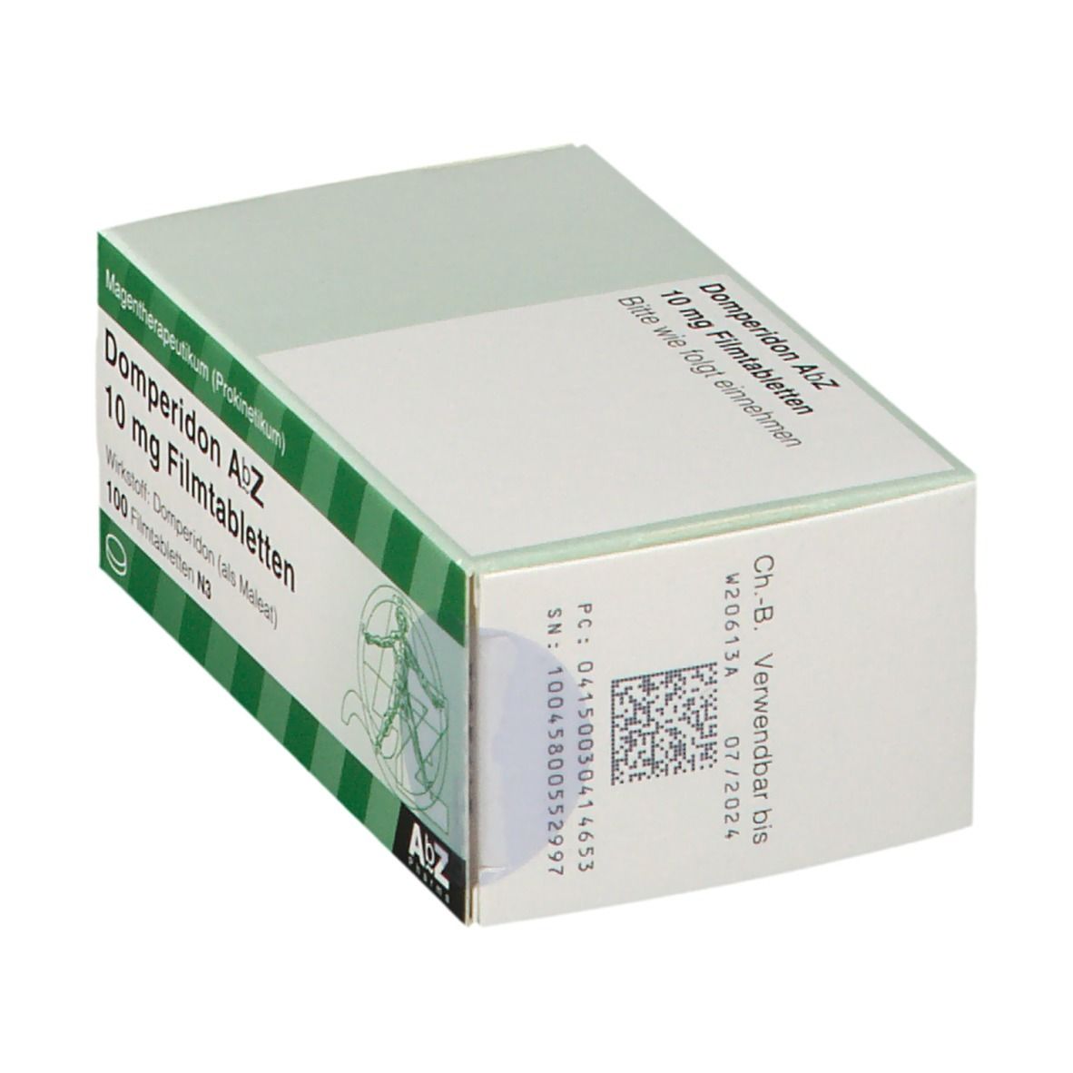 Domperidon AbZ 10 mg Filmtabletten 100 St