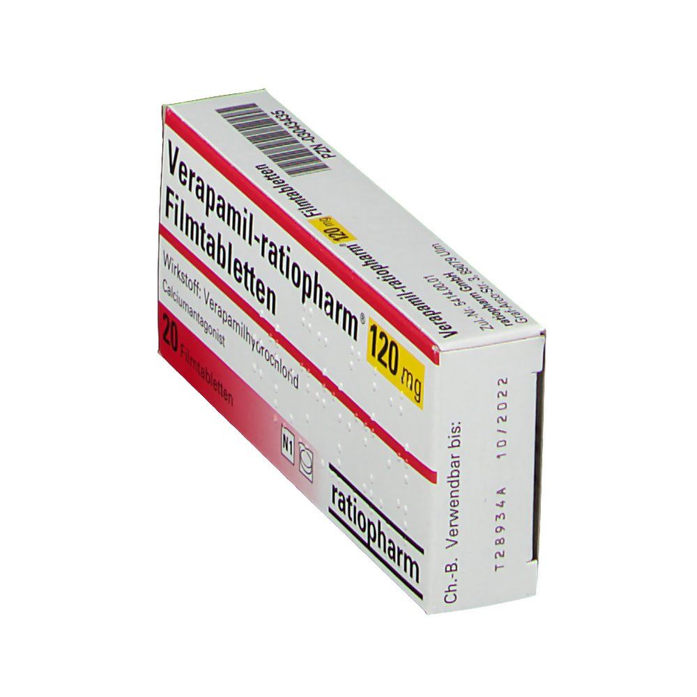 Verapamil-ratiopharm® 120 mg