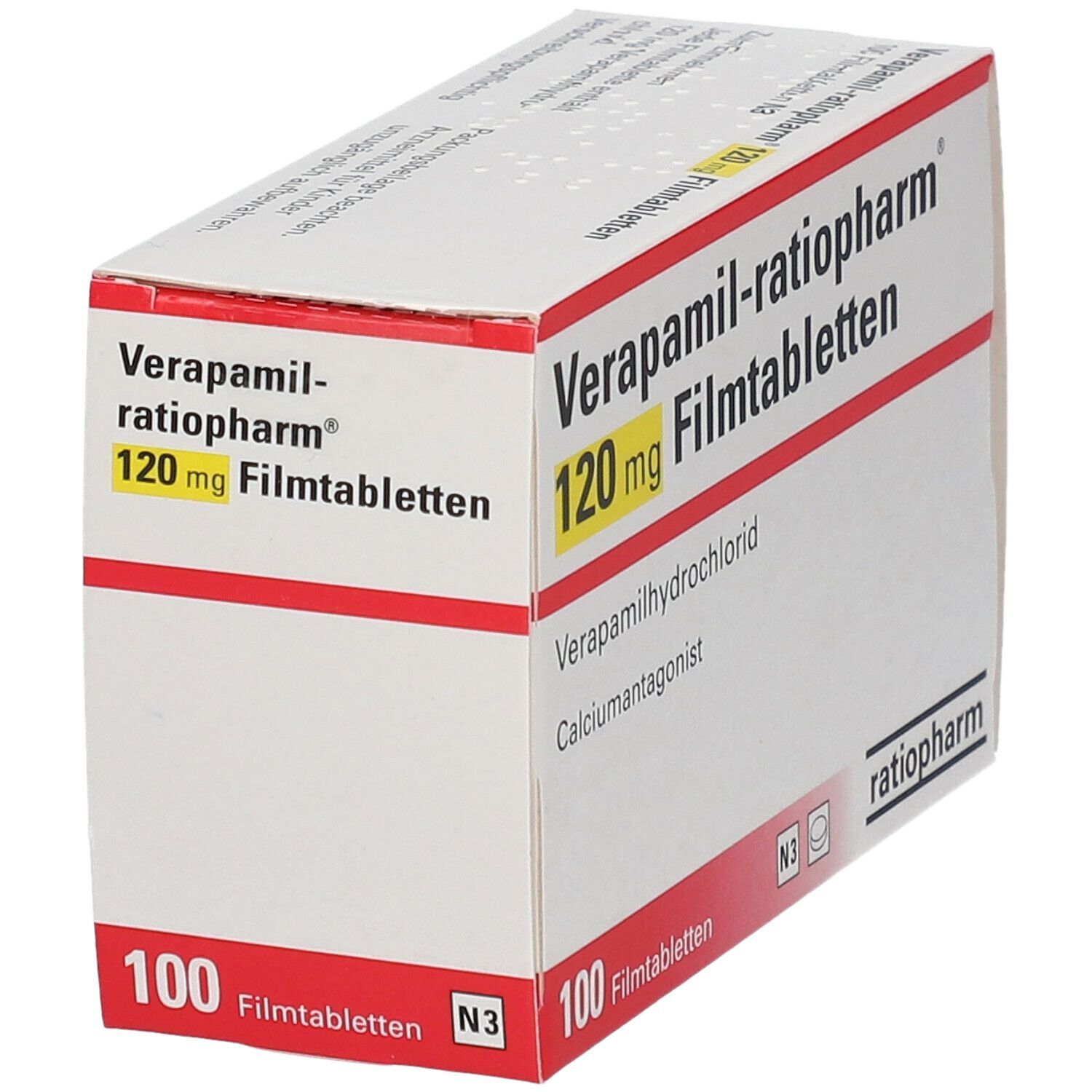 Verapamil-ratiopharm® 120 mg