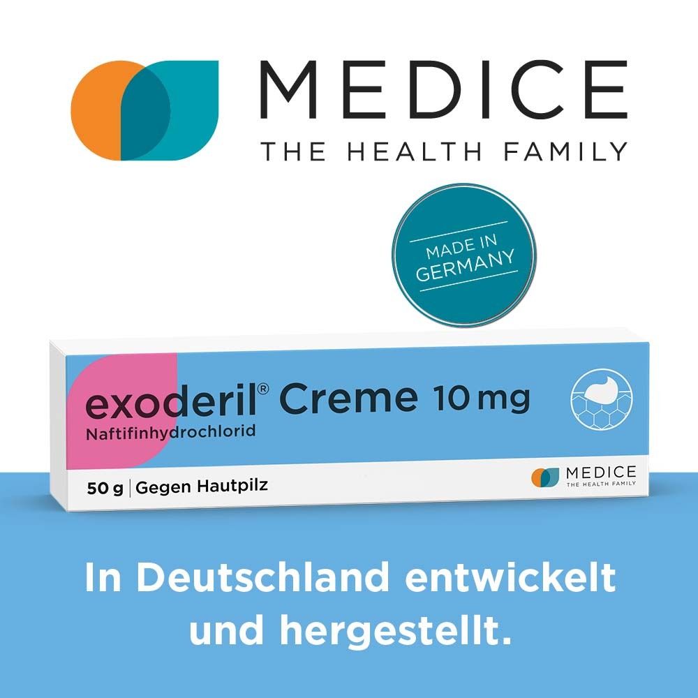 exoderil Creme die Rettung bei Pilzinfektionen der Haut