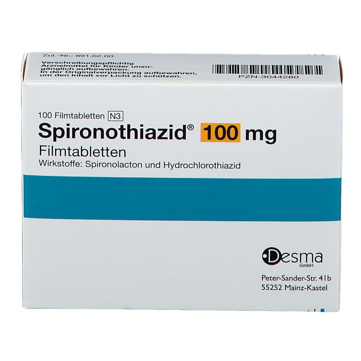 Spironothiazid® 100 mg