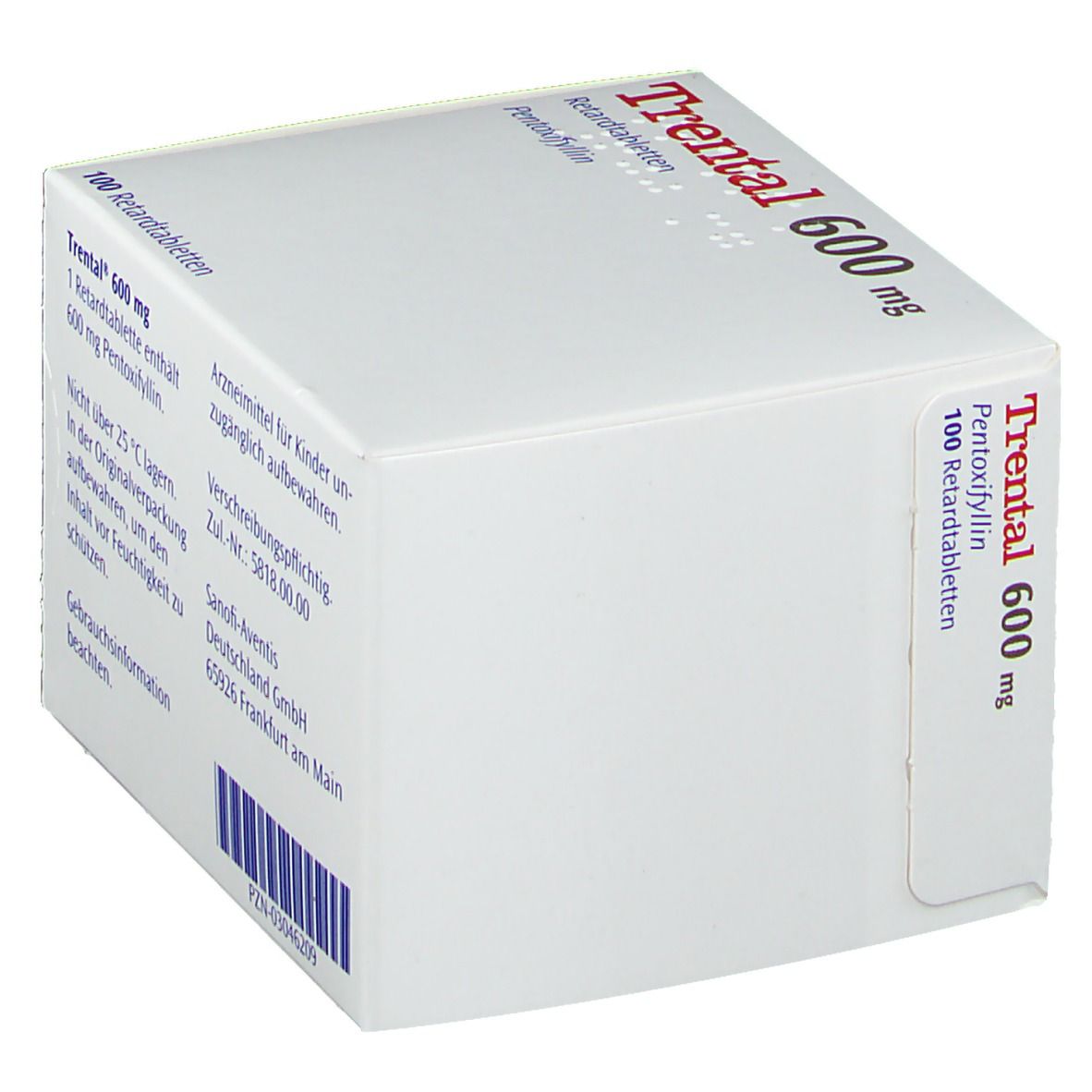 Trental® 600 mg 100 St mit dem E-Rezept kaufen - Shop Apotheke