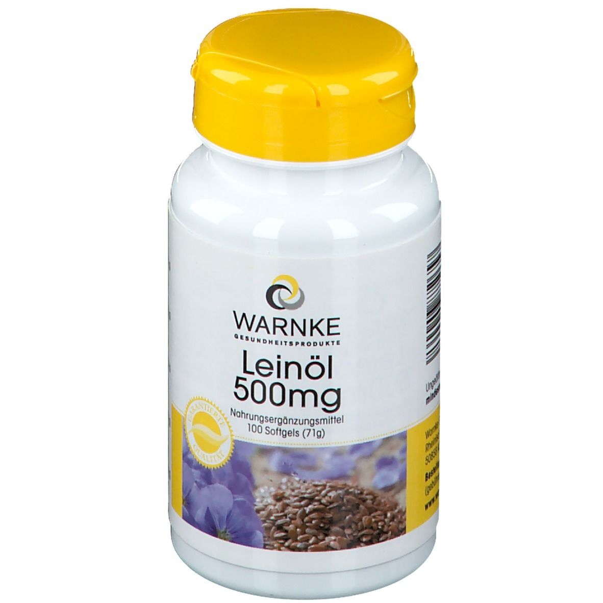 WARNKE Leinöl 500 mg