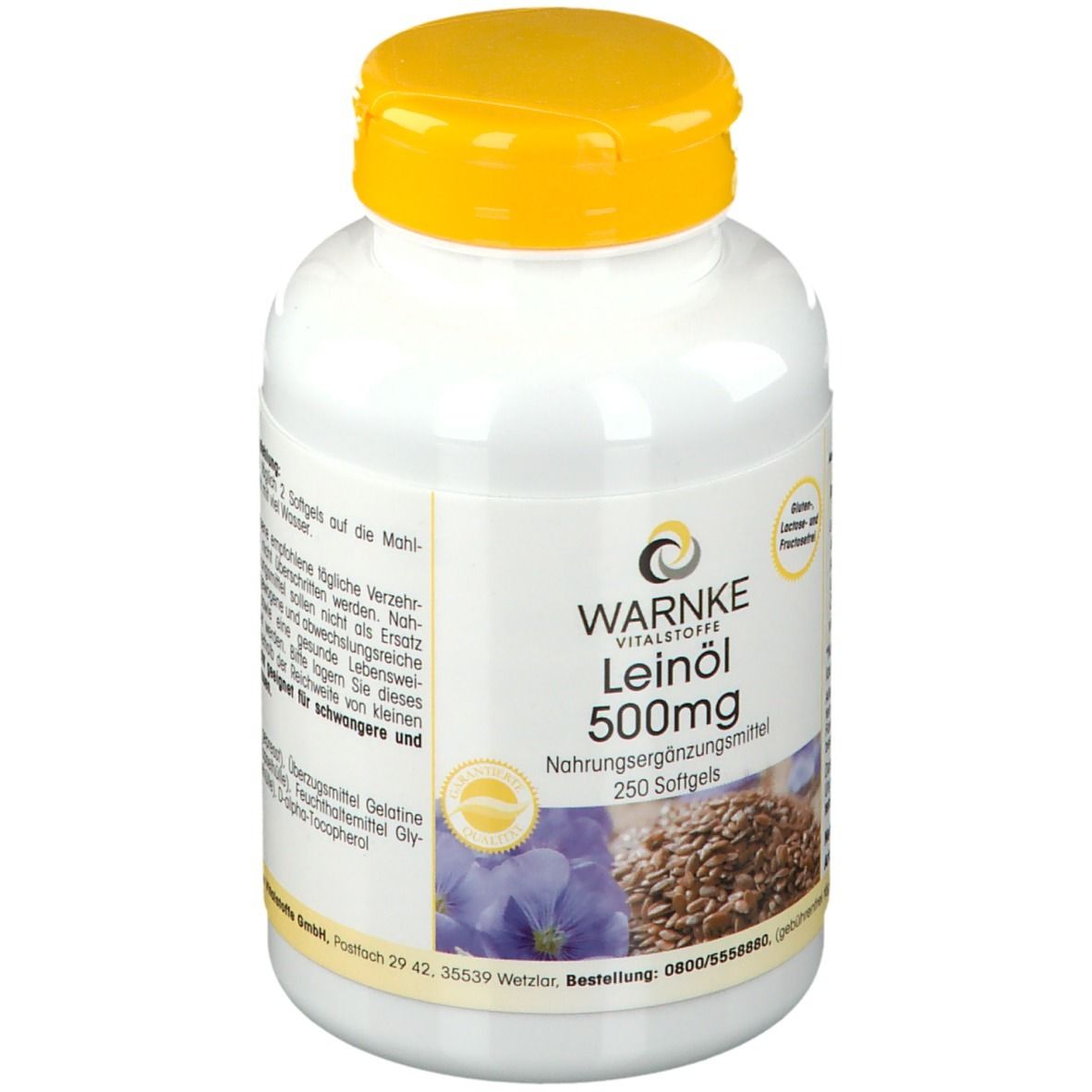 WARNKE Leinöl 500 mg