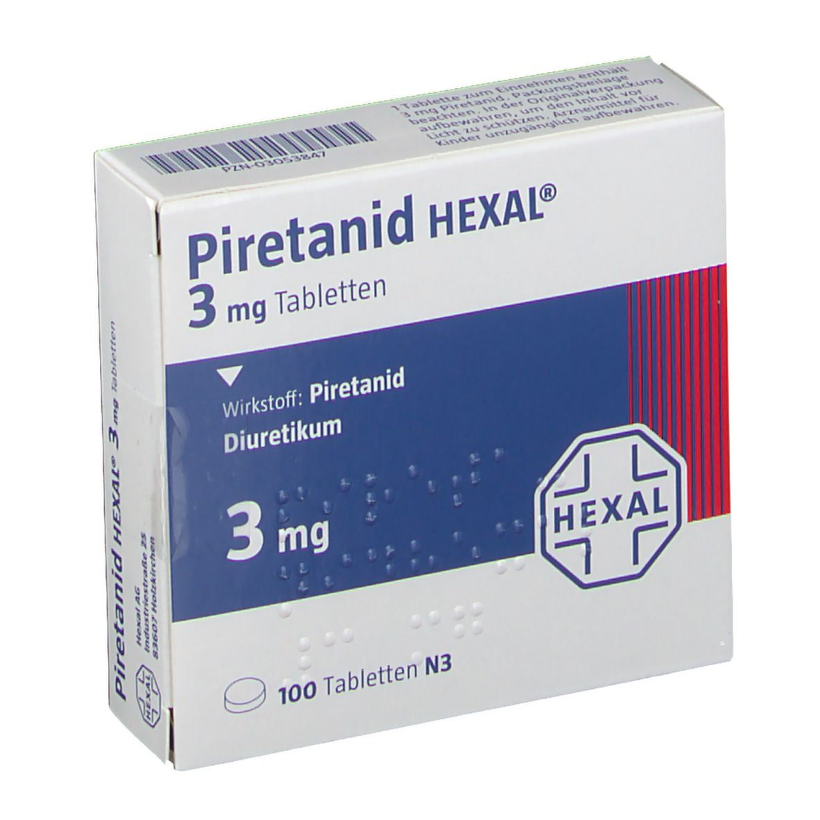 Piretanid HEXAL® 3 mg