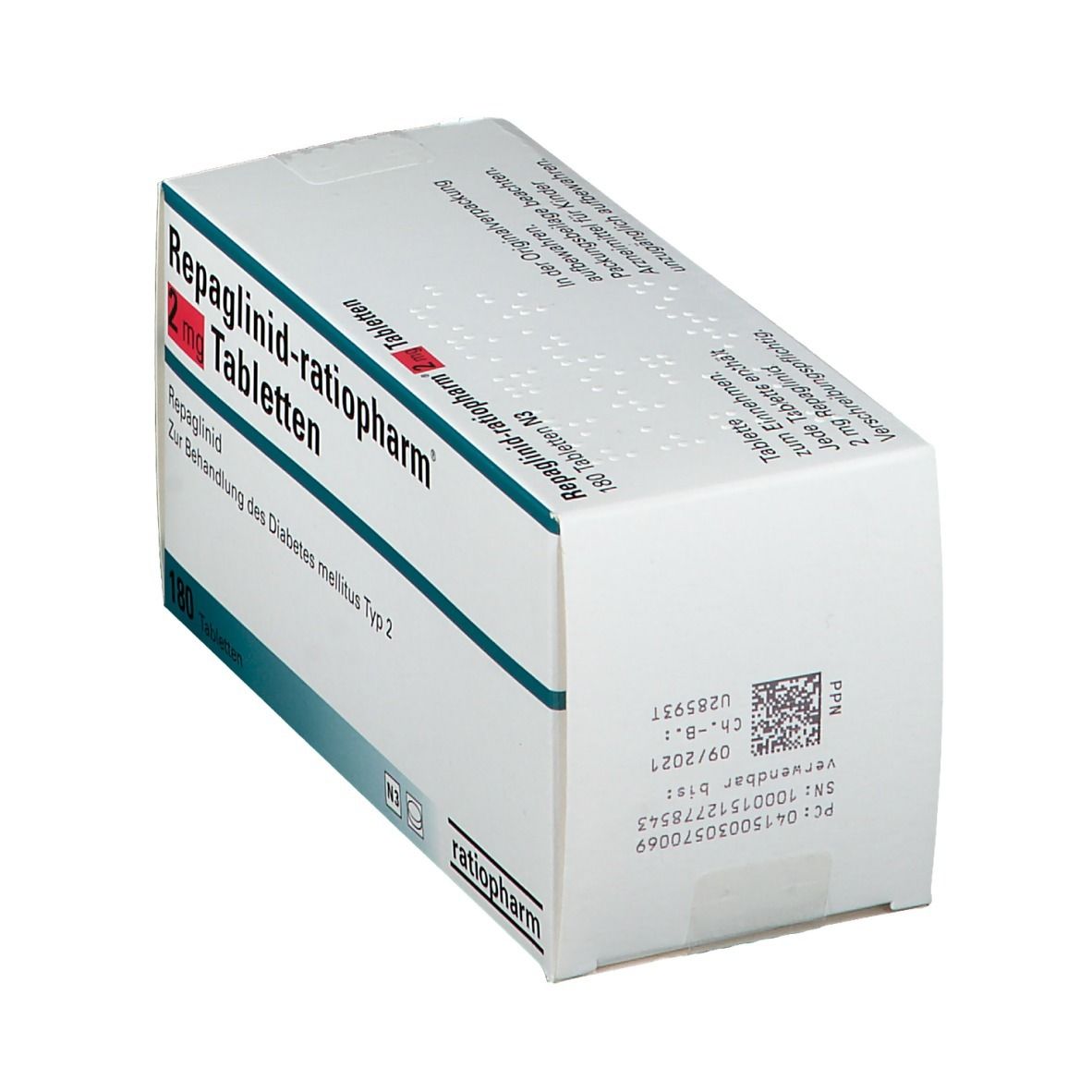 Repaglinid-ratiopharm® 2 mg