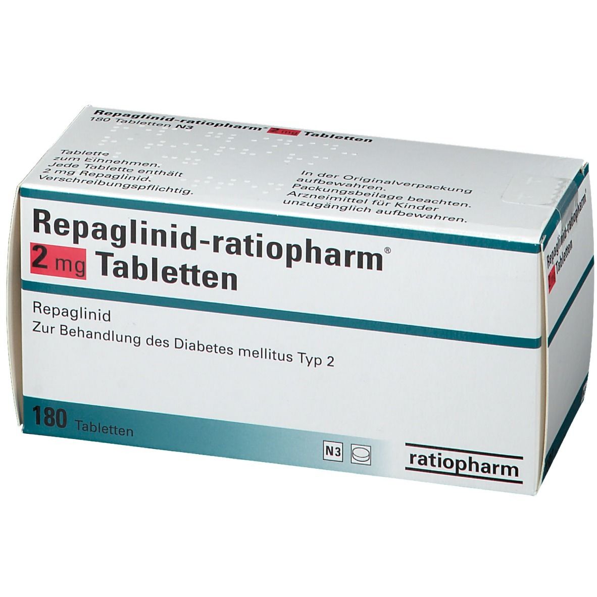 Repaglinid-ratiopharm® 2 mg