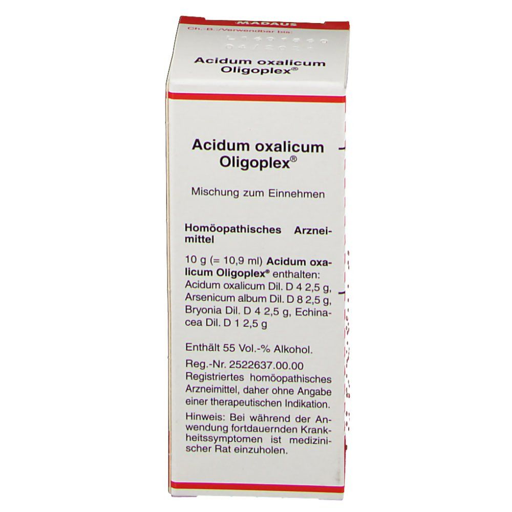 Acidum oxalicum Oligoplex®