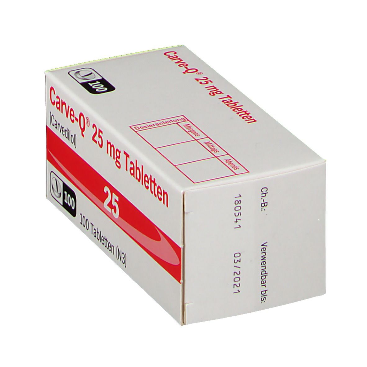Carve-Q® 25 mg
