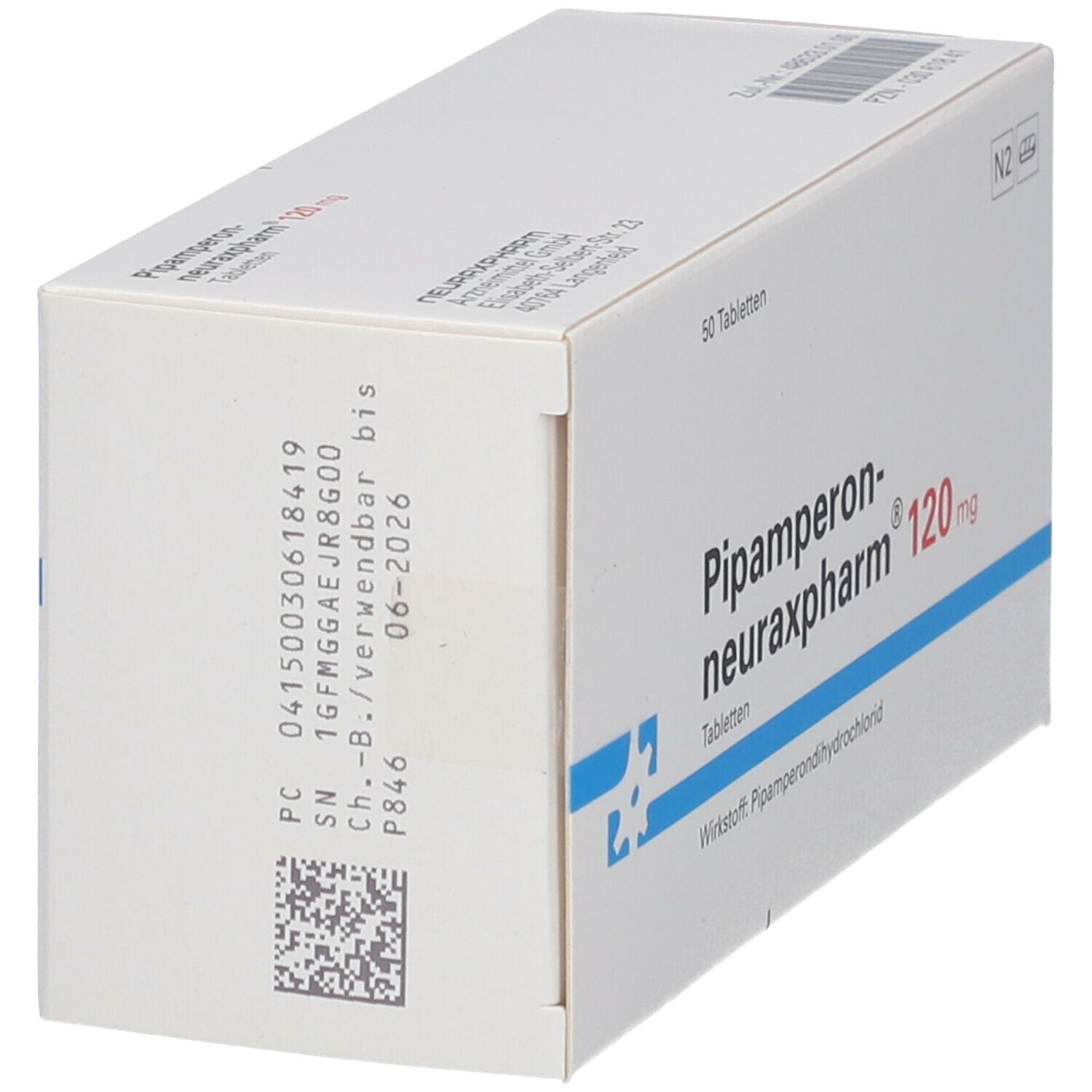 PIPAMPERON-neuraxpharm 120 mg Tabletten 50 St