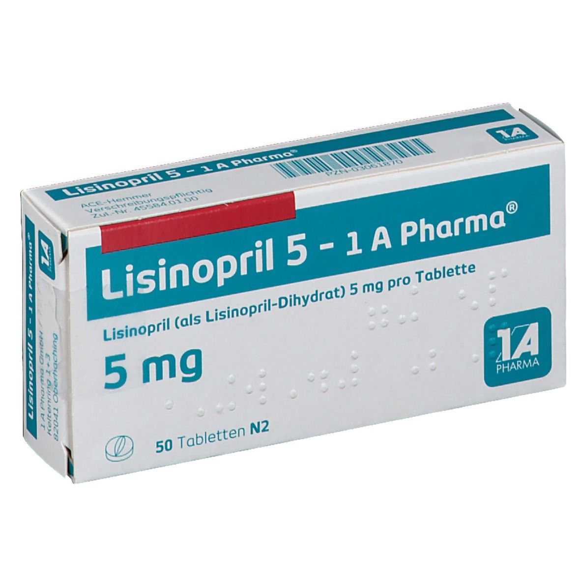 Lisinopril 5 - 1 A Pharma®