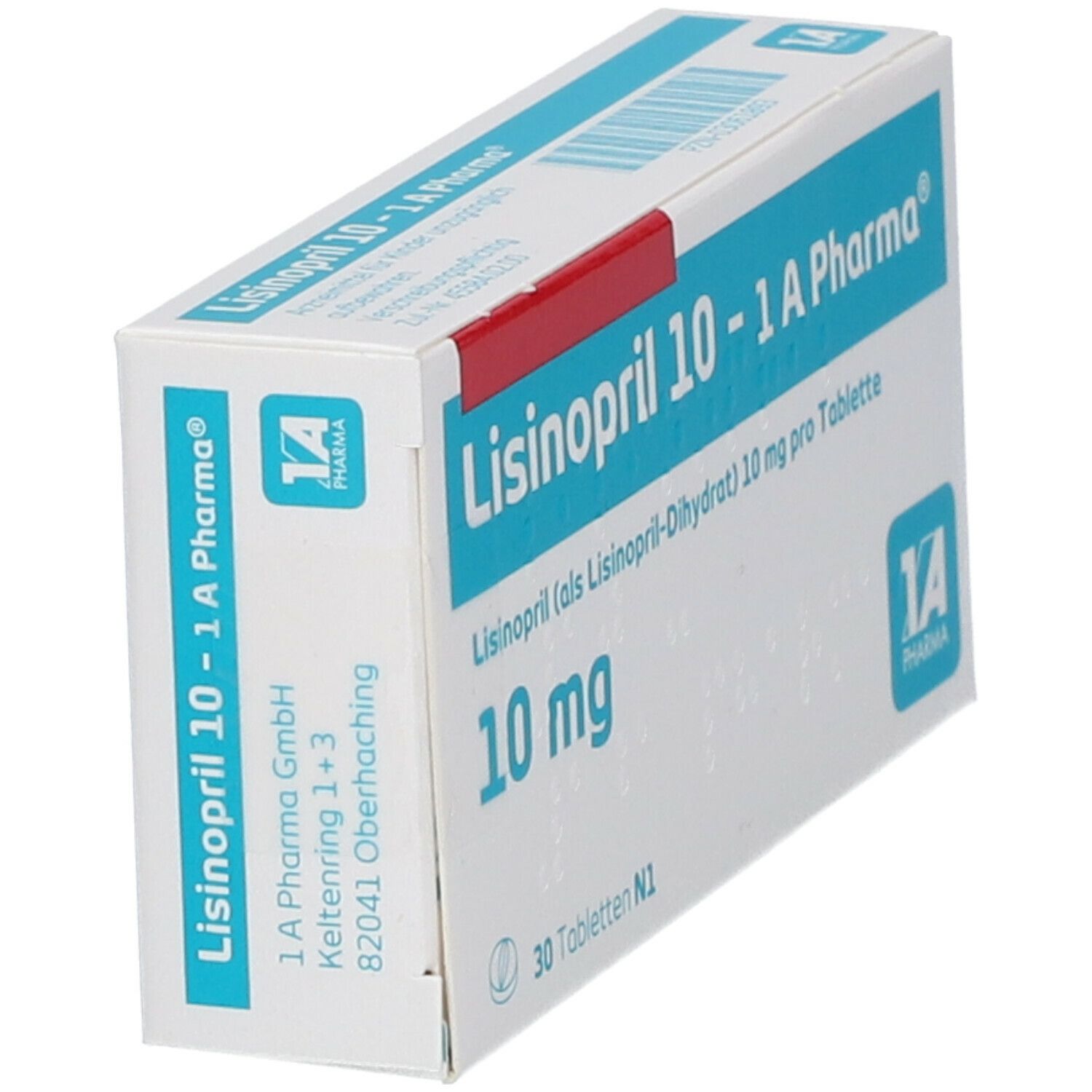 Lisinopril 30-1A Pharma Tabletten 30 St