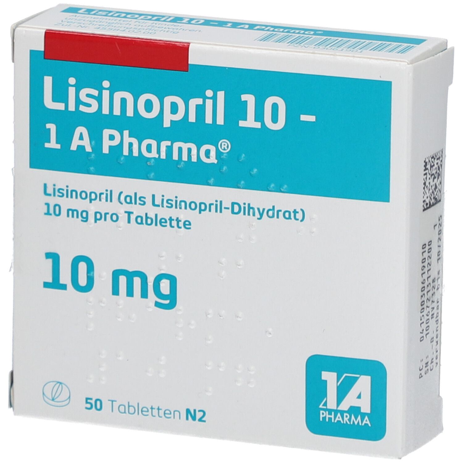 Lisinopril 10 - 1 A Pharma®