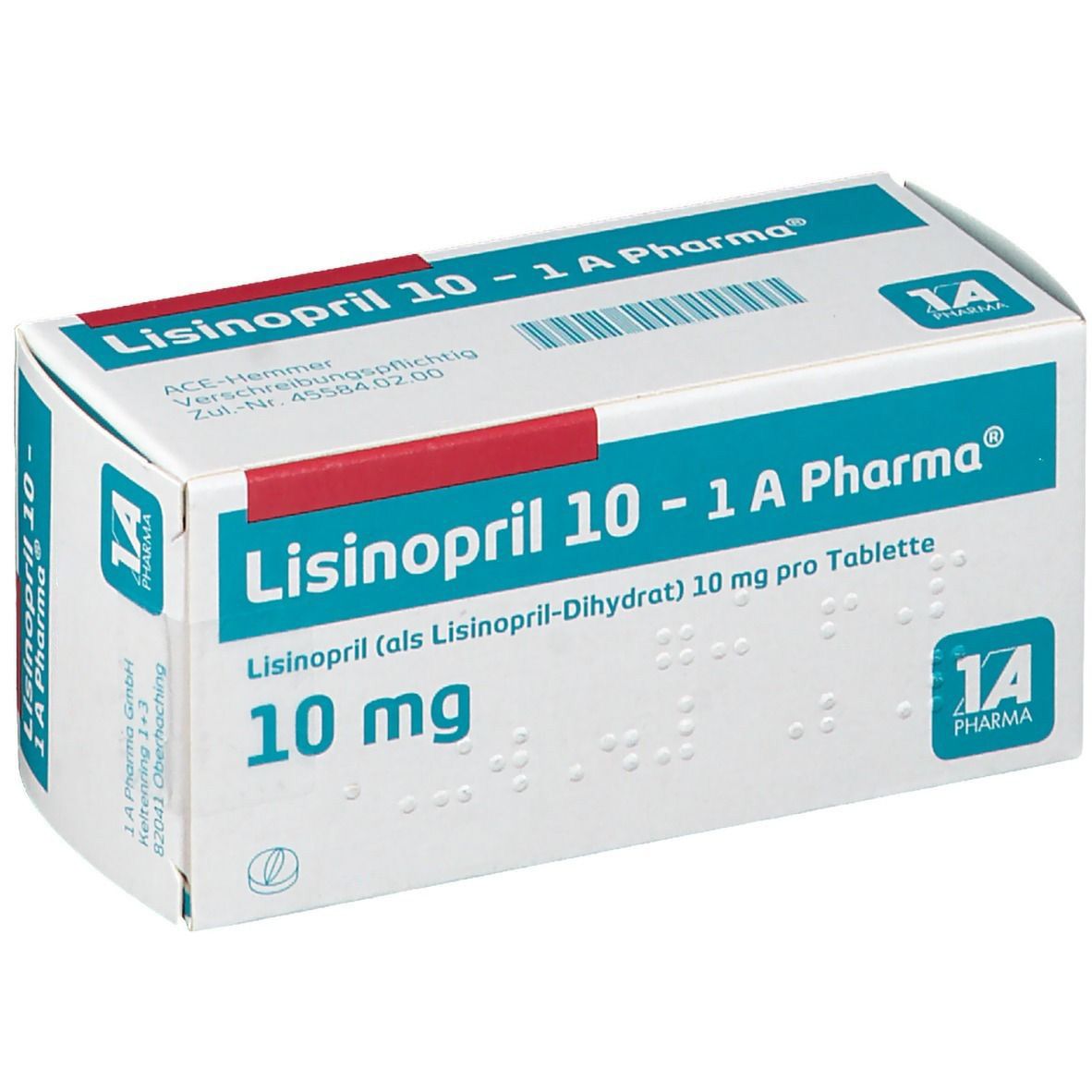 Lisinopril 10 - 1 A Pharma®
