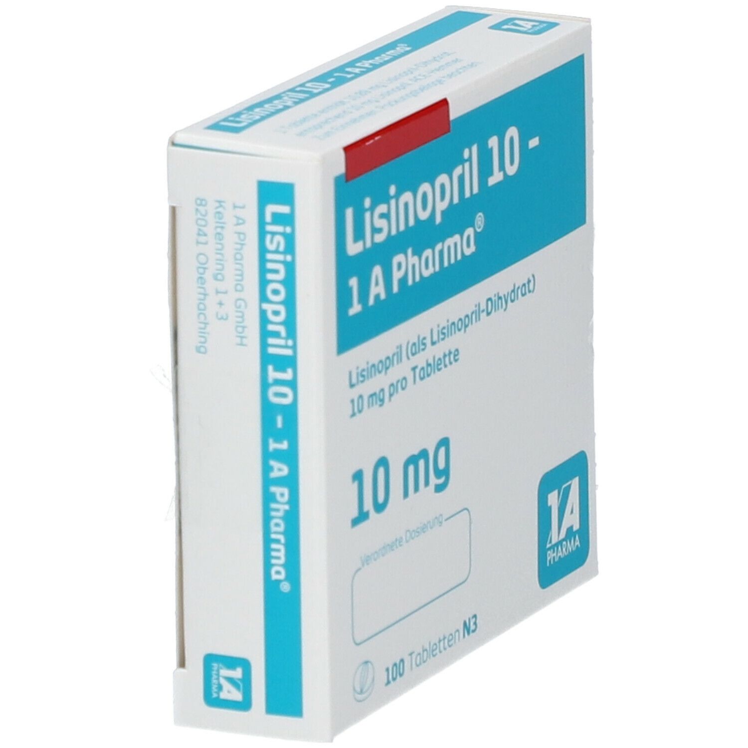 Lisinopril 10-1A Pharma Tabletten 100 St