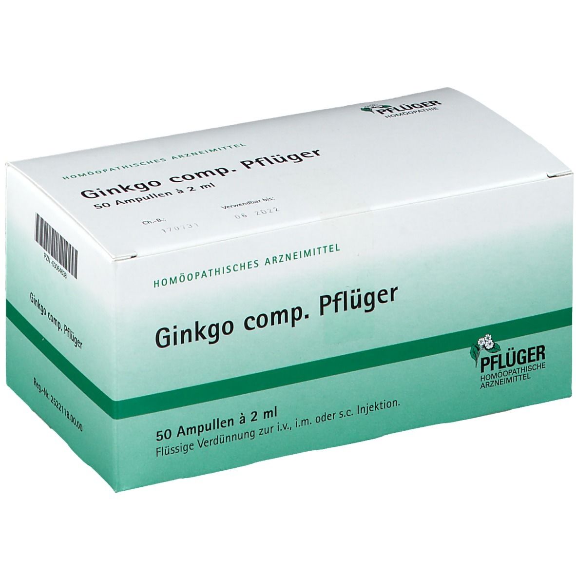 Ginkgo COMP.Pflüger Ampullen 50 St