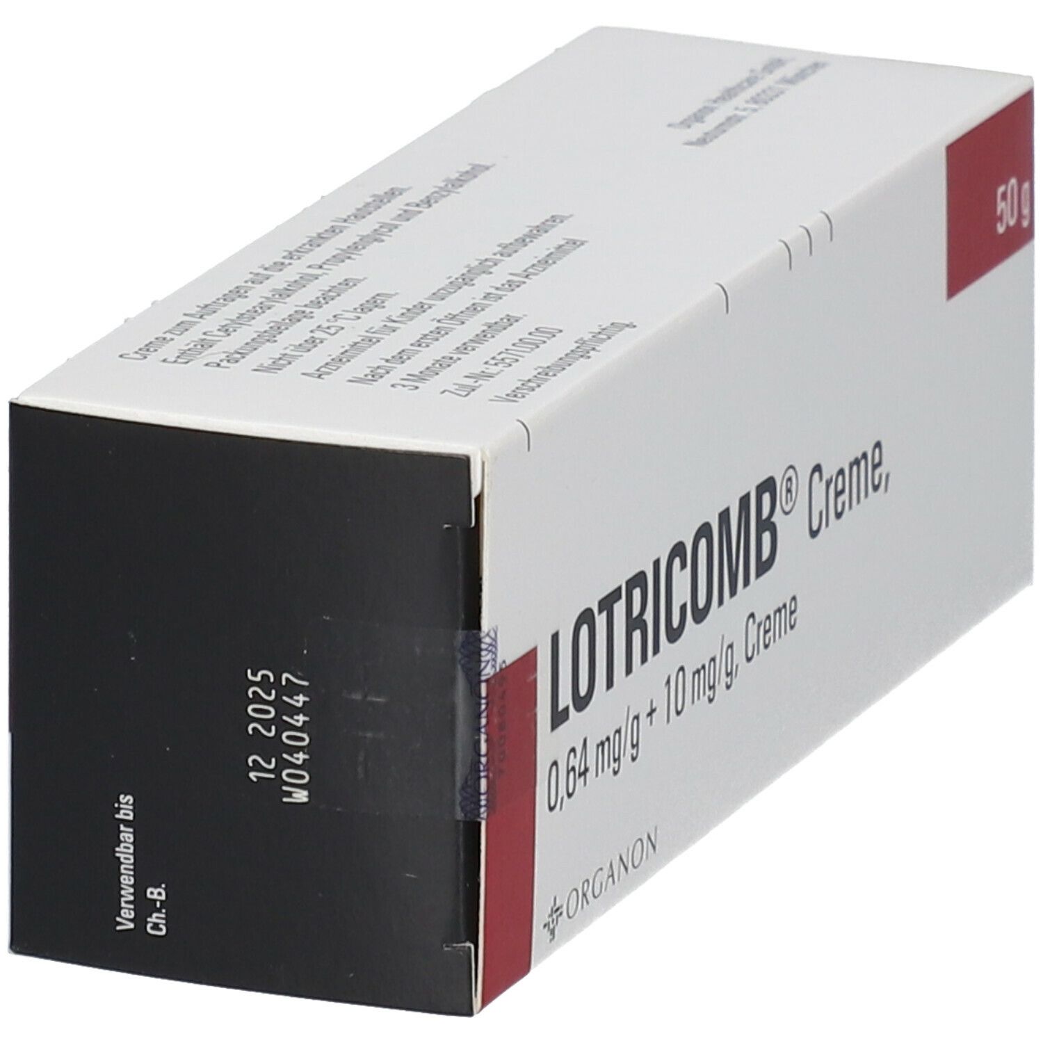 LOTRICOMB® Creme 0,64 mg/g + 10 mg/g