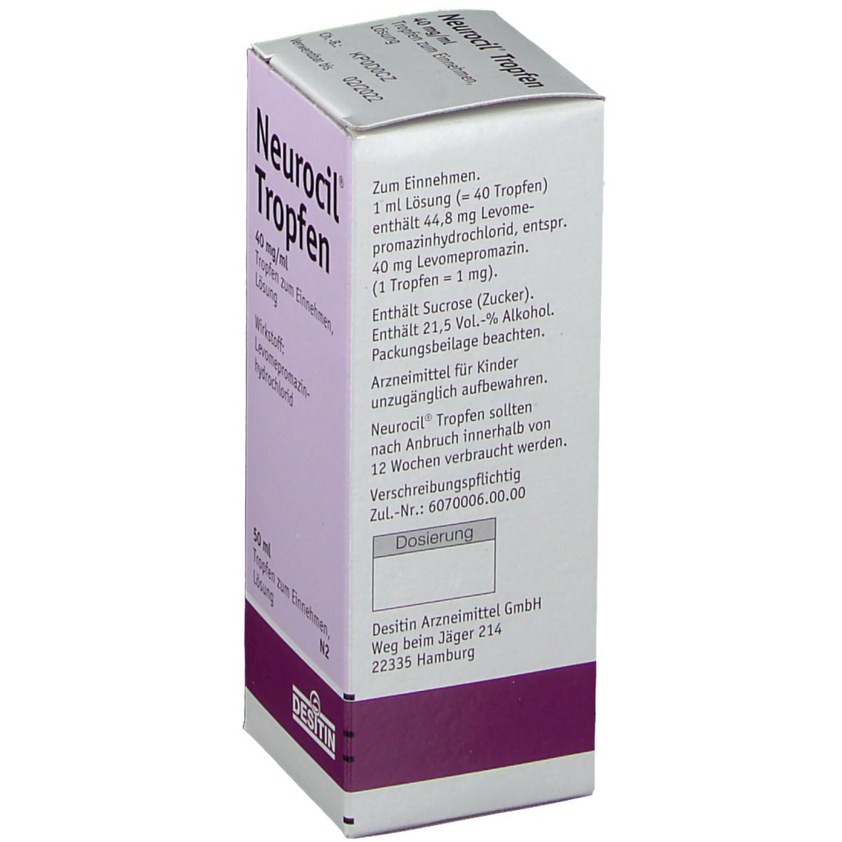 Neurocil® Tropfen 40 mg/ml