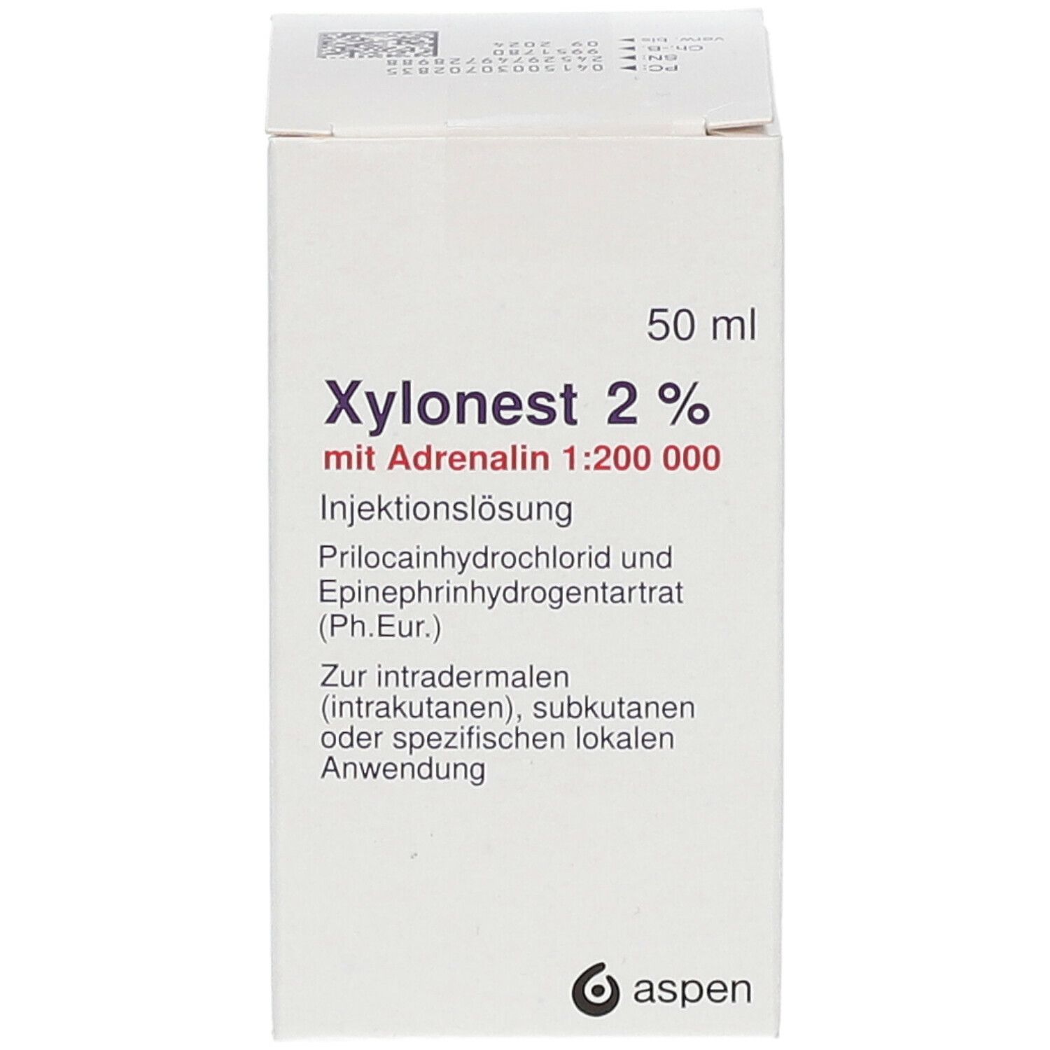 Xylonest® 2 % mit Adrenalin 1:200 000