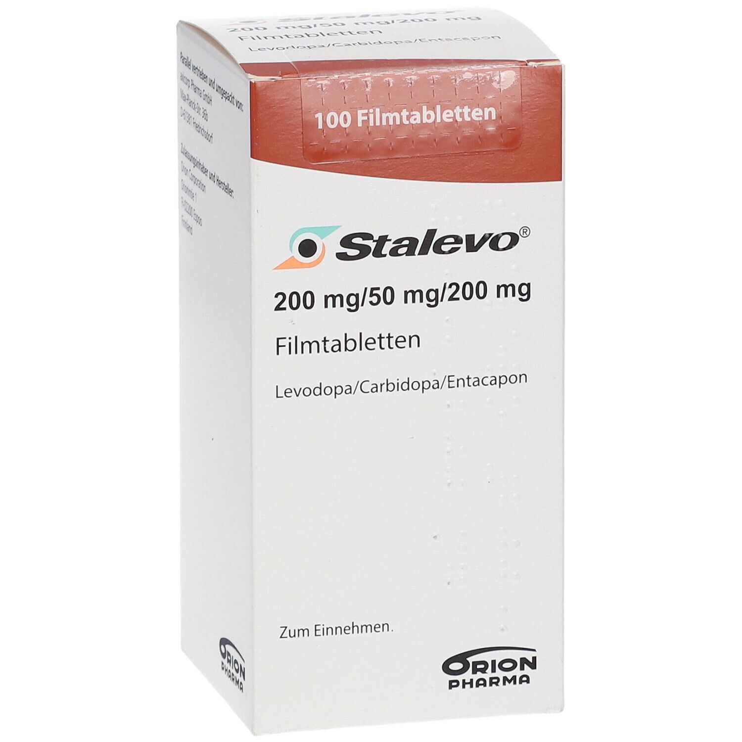 Stalevo 200 mg/50 mg/200 mg