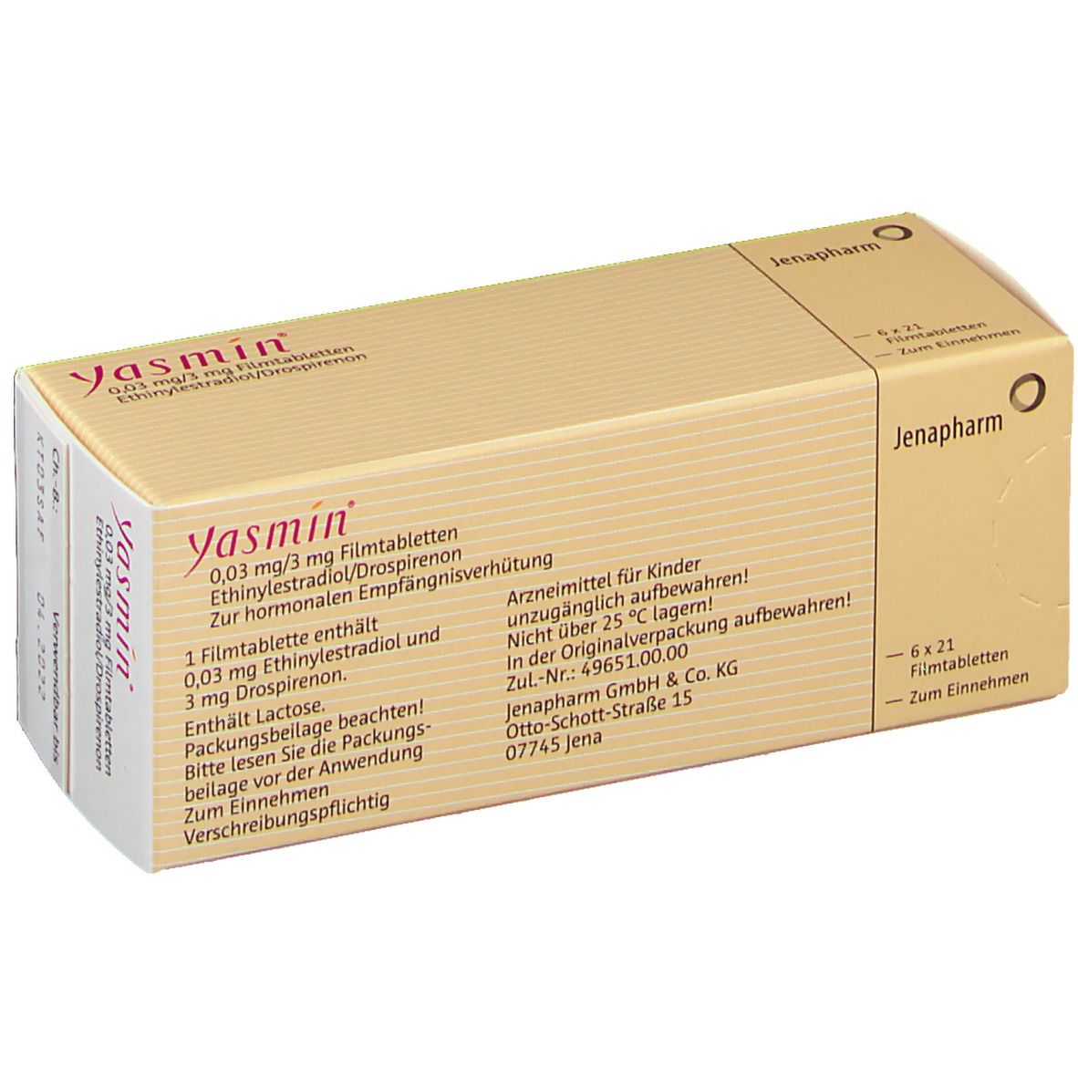 Yasmin® 0,03 mg/3 mg