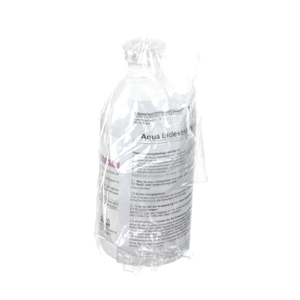 Aqua Bidest Infusionslösung Plastik