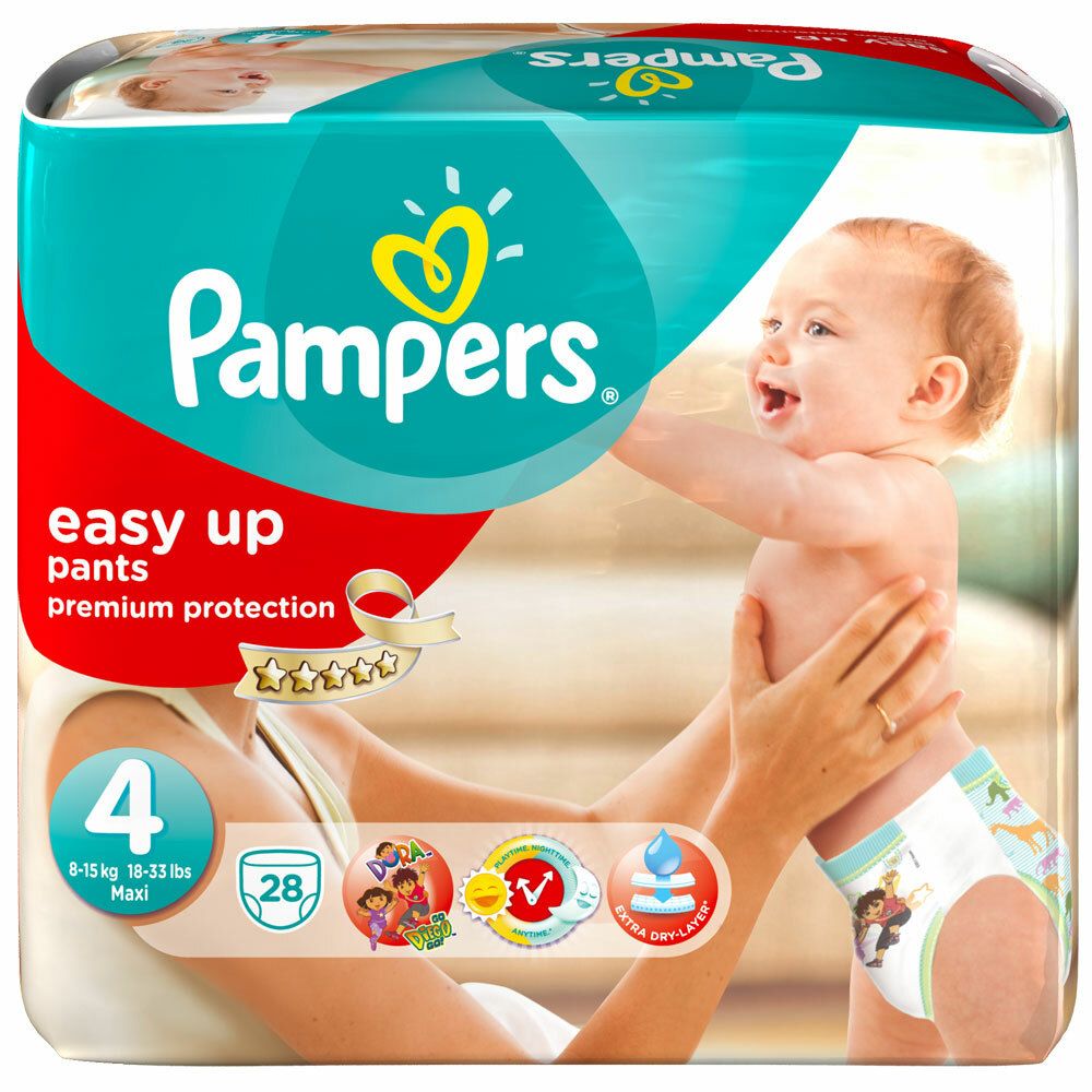 Pampers® Easy up Gr. 4 Maxi 8-15kg Sparpack