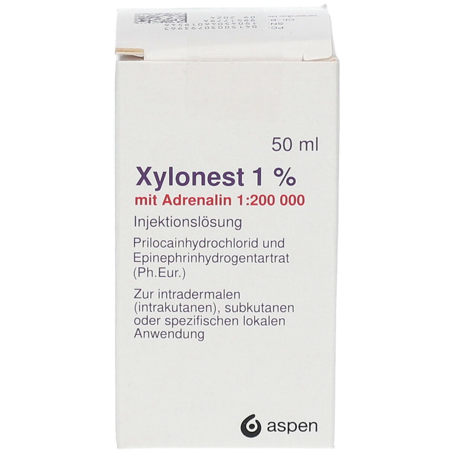 Xylonest® 1 % mit Adrenalin 1:200 000