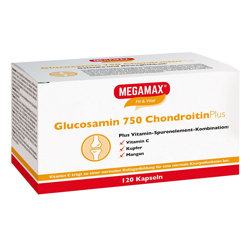 MEGAMAX® Fit & Vital Glucosamin 750 Chondroitin Plus