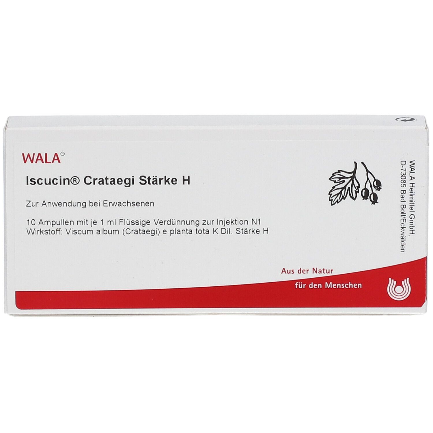 WALA® Iscucin Crataegi Stärke H Ampullen