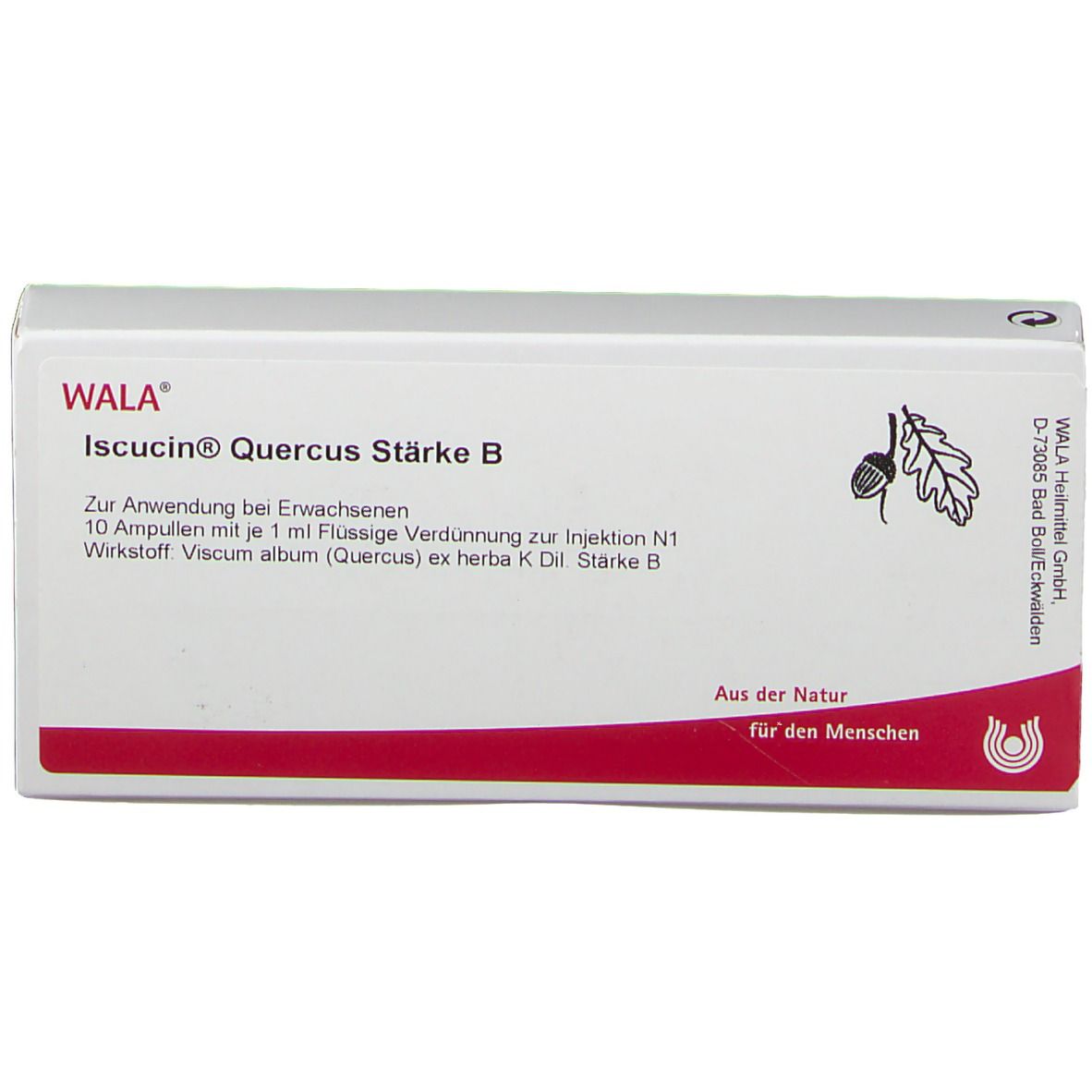WALA® Iscucin Quercus Staerke B Amp.