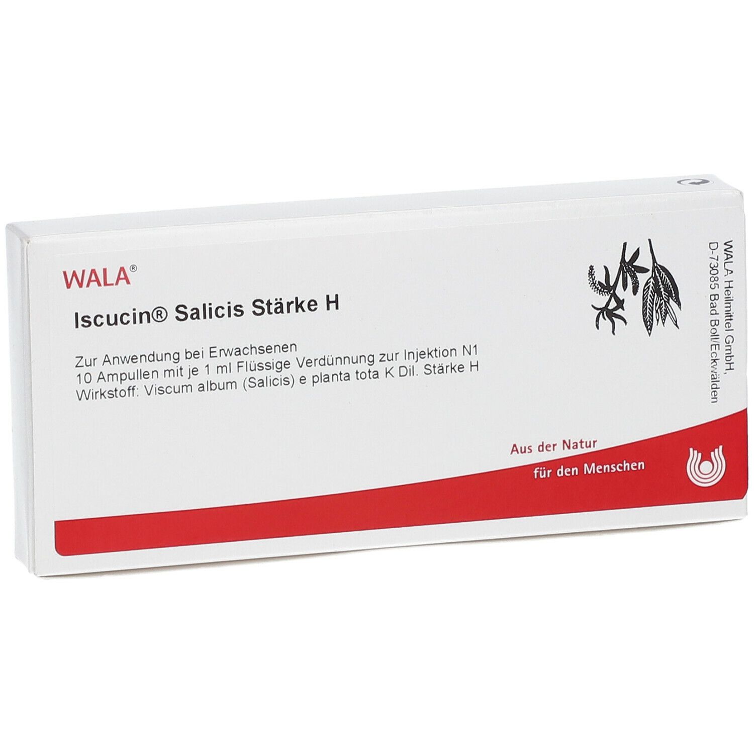 WALA® Iscucin Salicis Stärke H Ampullen