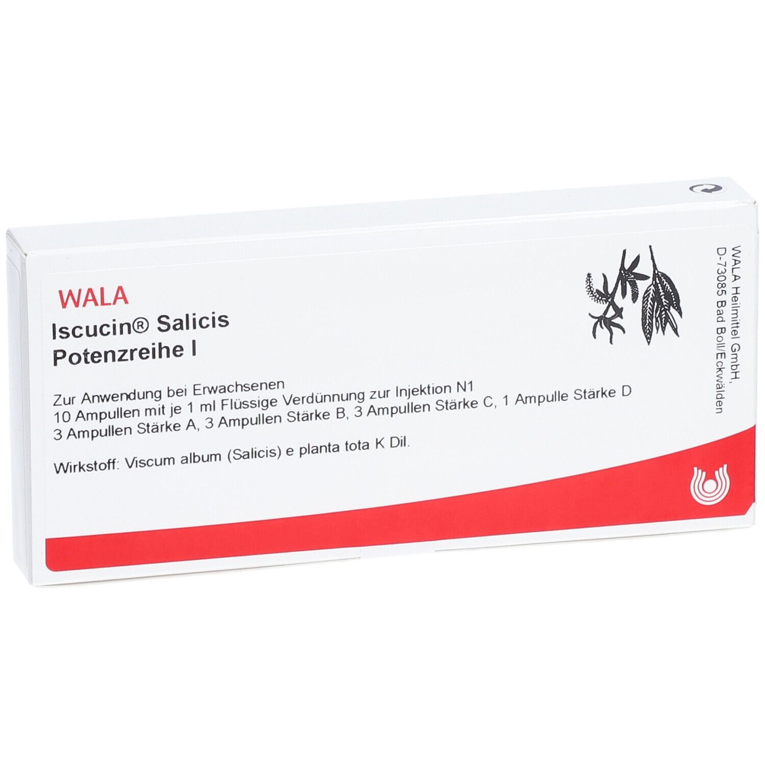 WALA® Iscucin Salicis Potenzreihe I Amp.