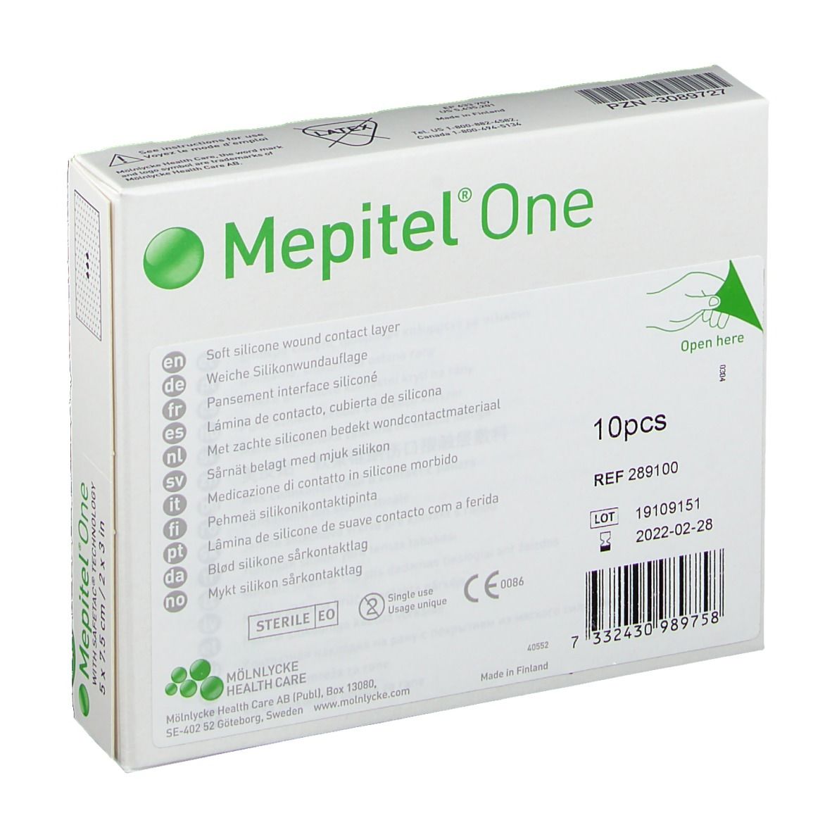 Mepitel® One Silikon Netzverband 5 x 7,5 cm