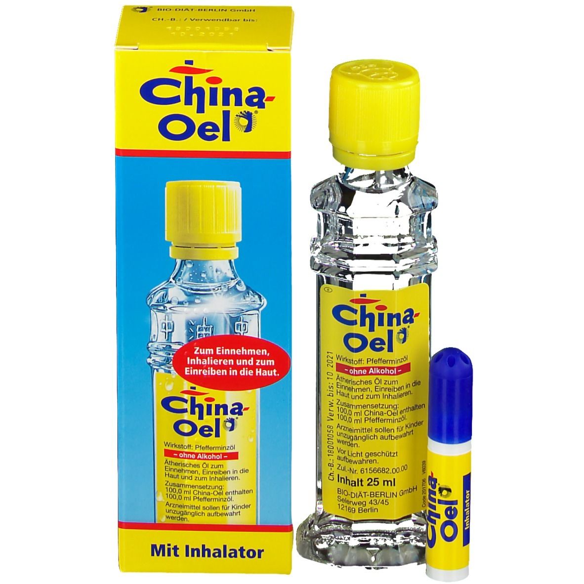 China-Oel® mit Inhalator