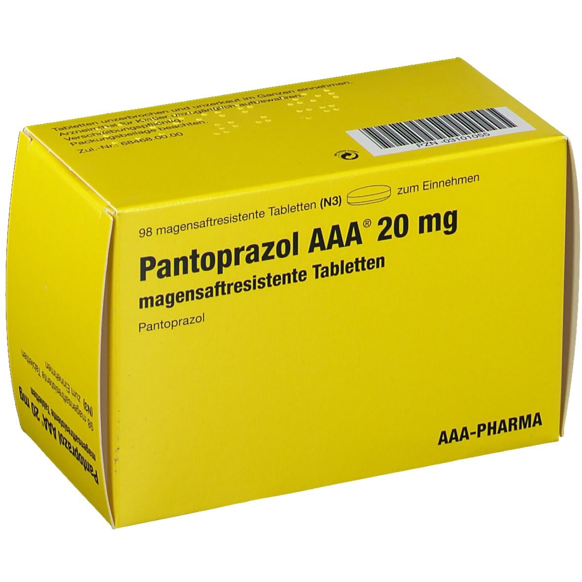 Pantoprazol AAA® 20Mg