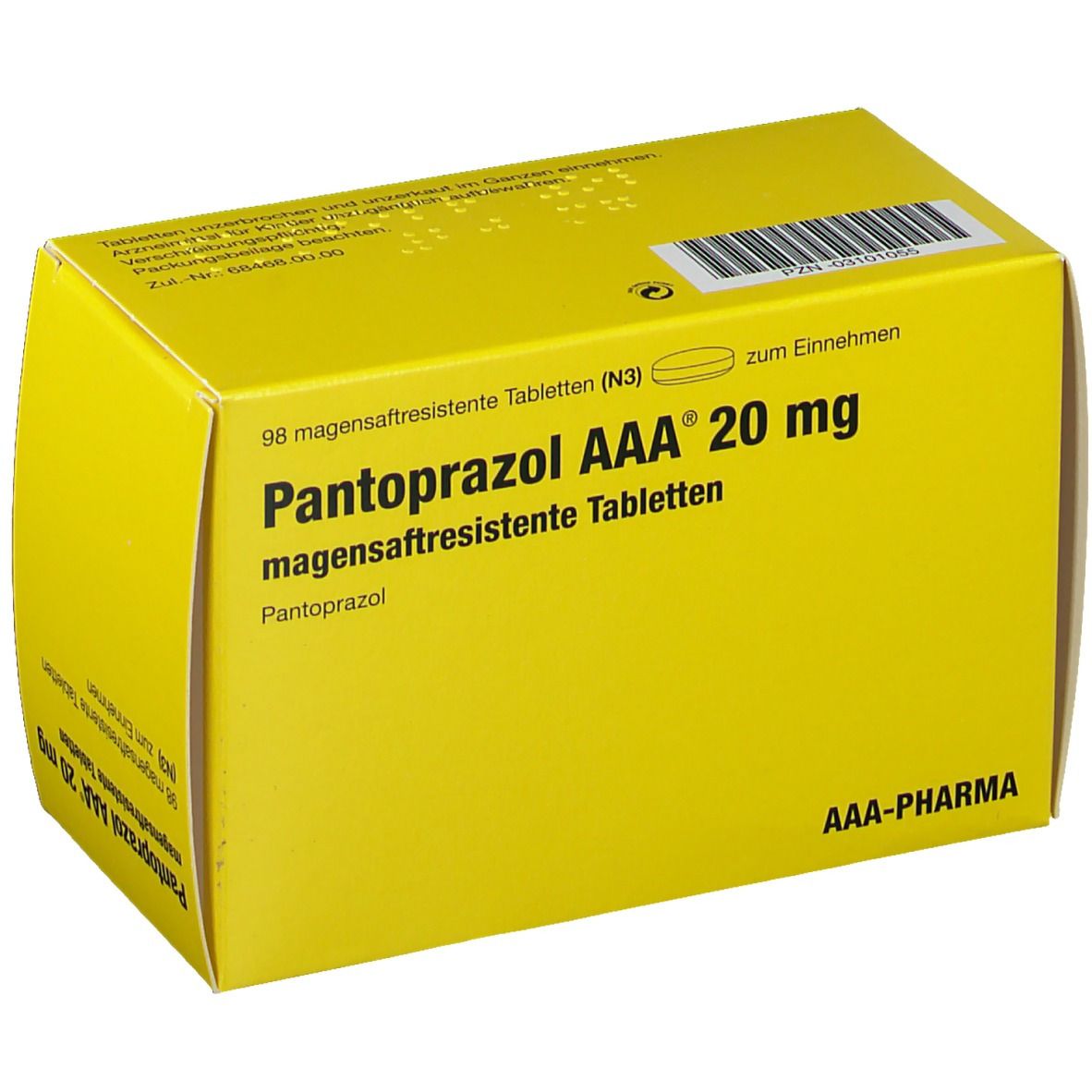 Pantoprazol AAA® 20Mg