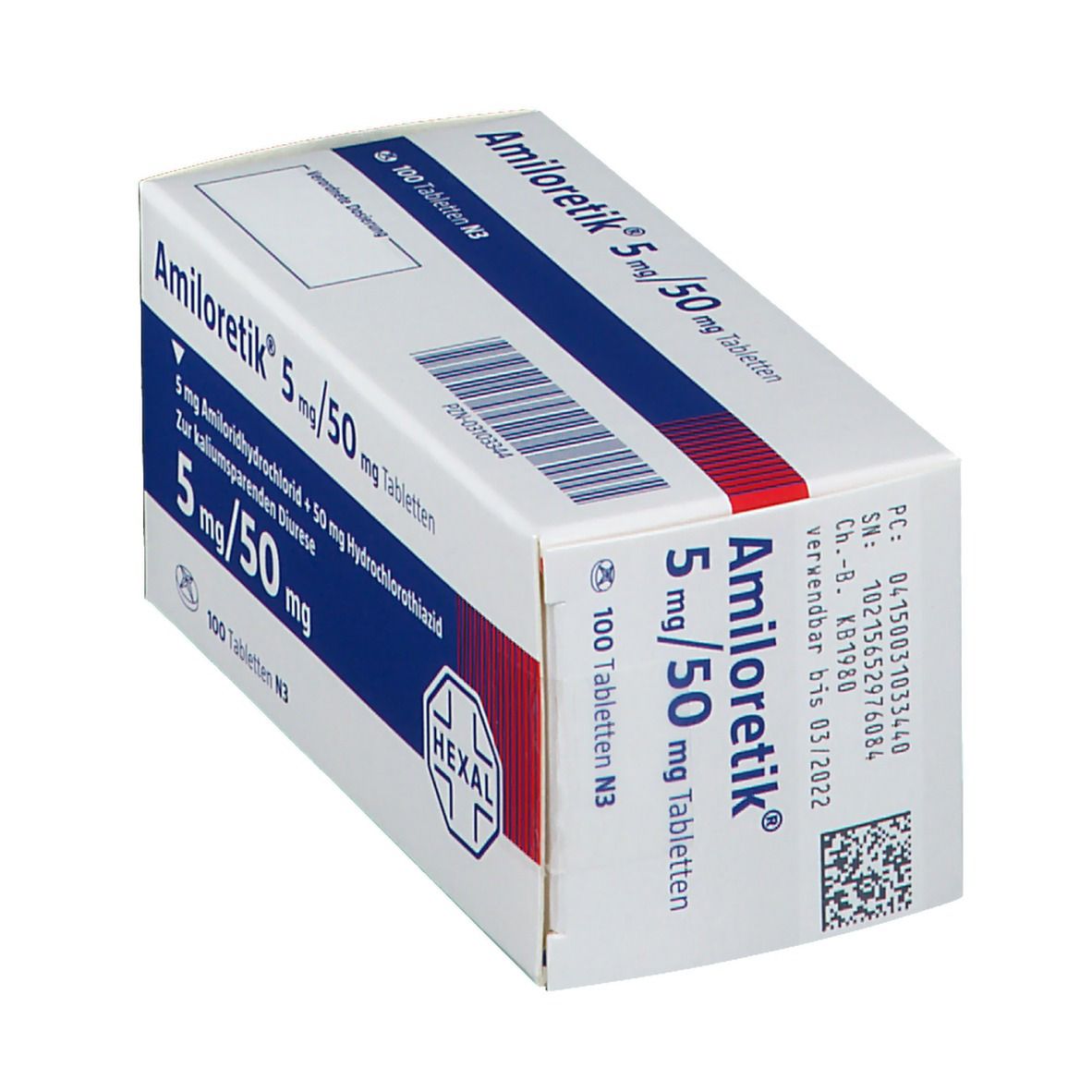 Amiloretik® 5 mg/50 mg