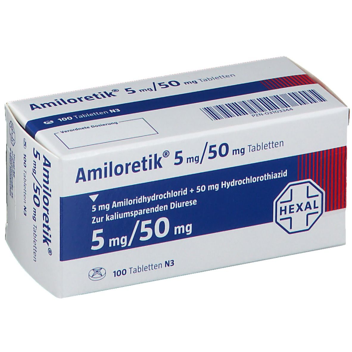 Amiloretik® 5 mg/50 mg 100 St mit dem E-Rezept kaufen - Shop Apotheke