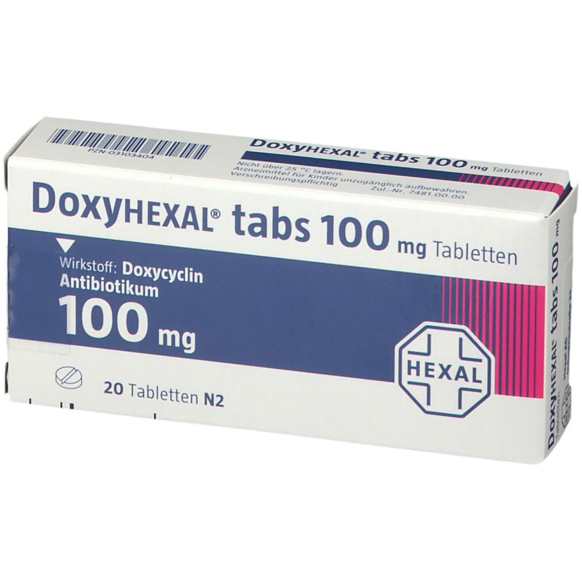 DoxyHEXAL® tabs 100 mg