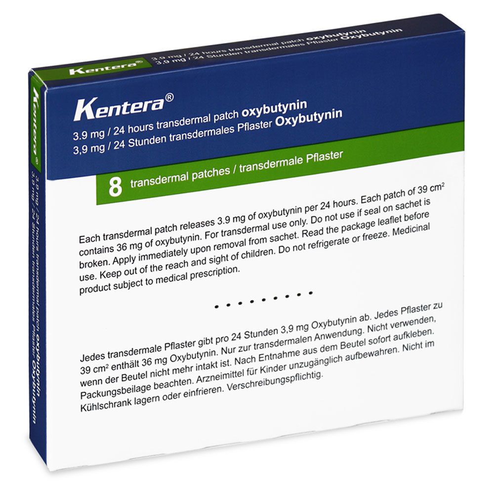 Kentera® 3,9 mg/24 Stunden