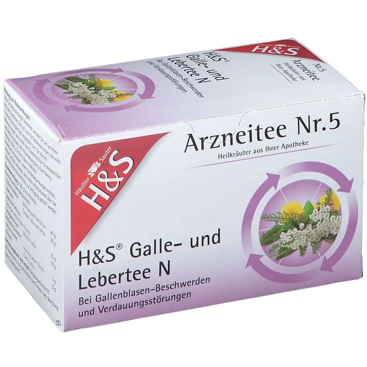 H&S Galle- und Lebertee N Nr. 5