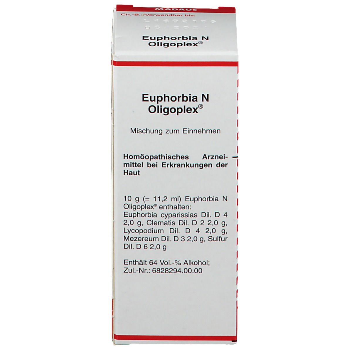 Euphorbia N Oligoplex Liquid