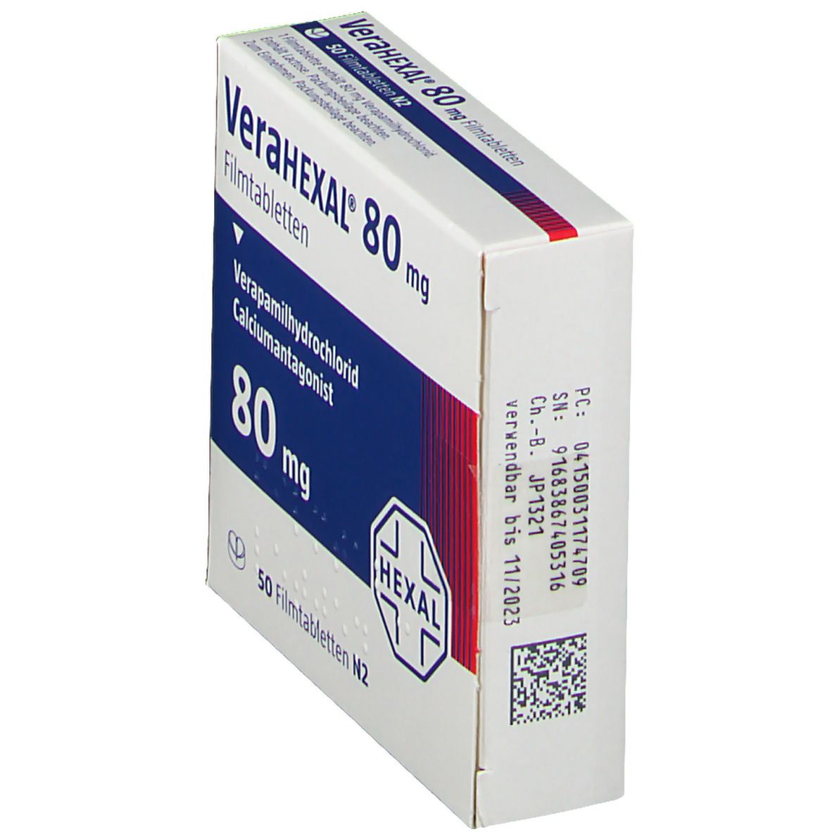 Verahexal 80 Filmtabletten 50 St