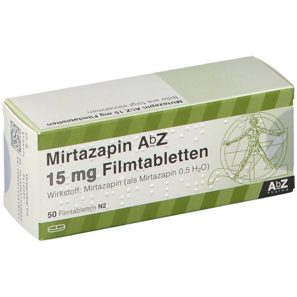 Mirtazapin AbZ 15Mg