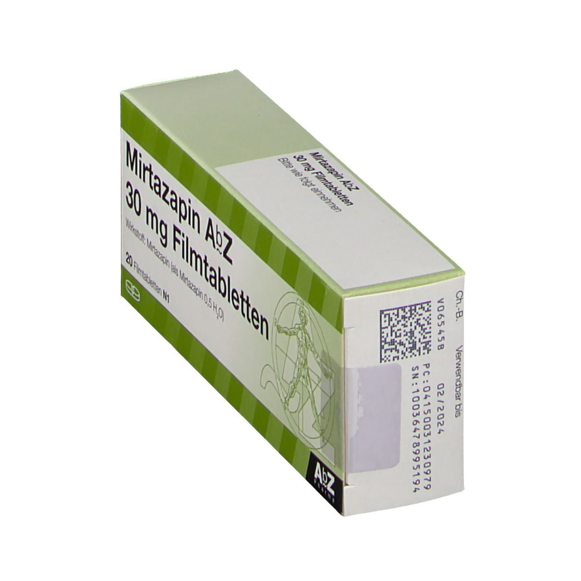 Mirtazapin AL 30 mg Filmtabletten 20 St