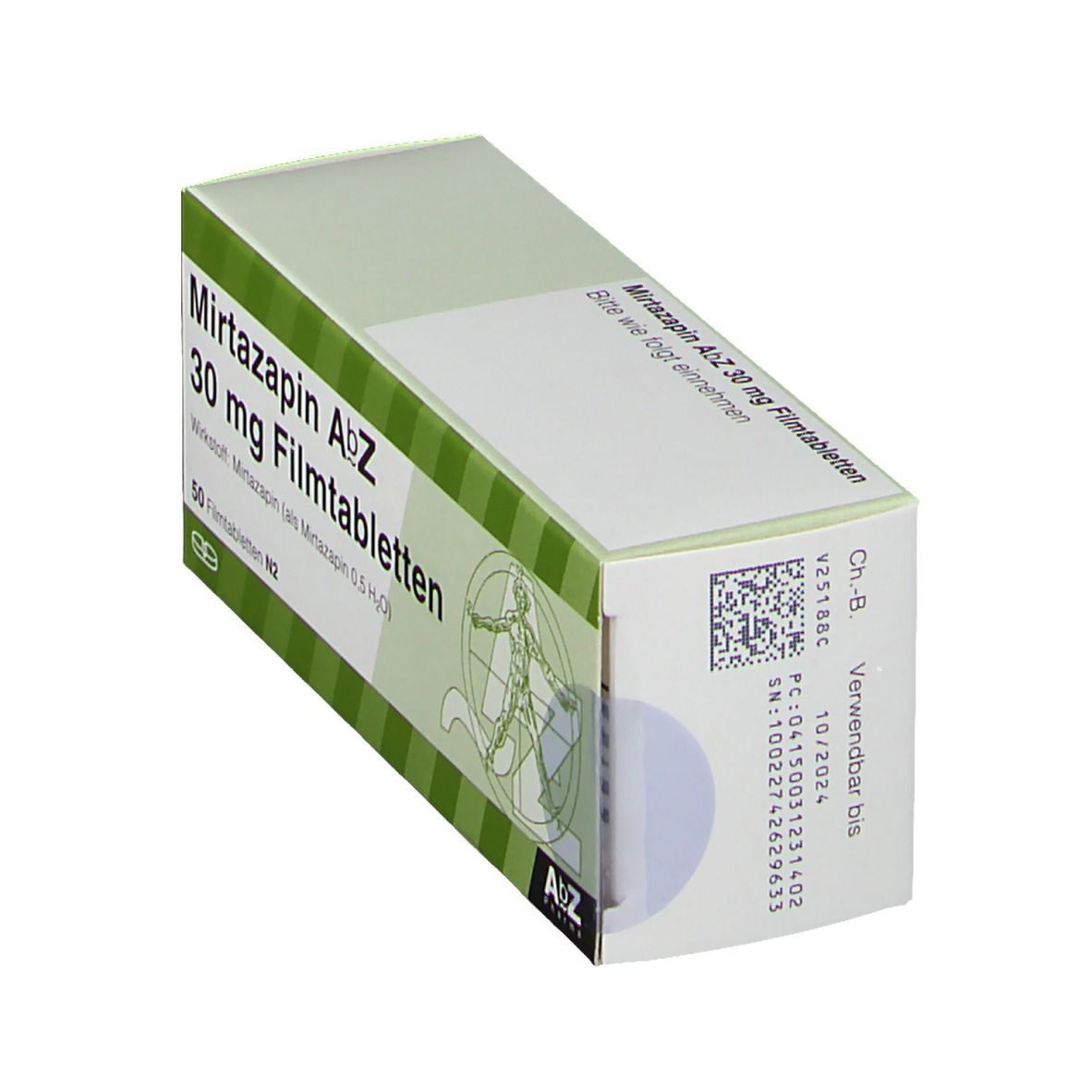 Mirtazapin AL 30 mg Filmtabletten 50 St