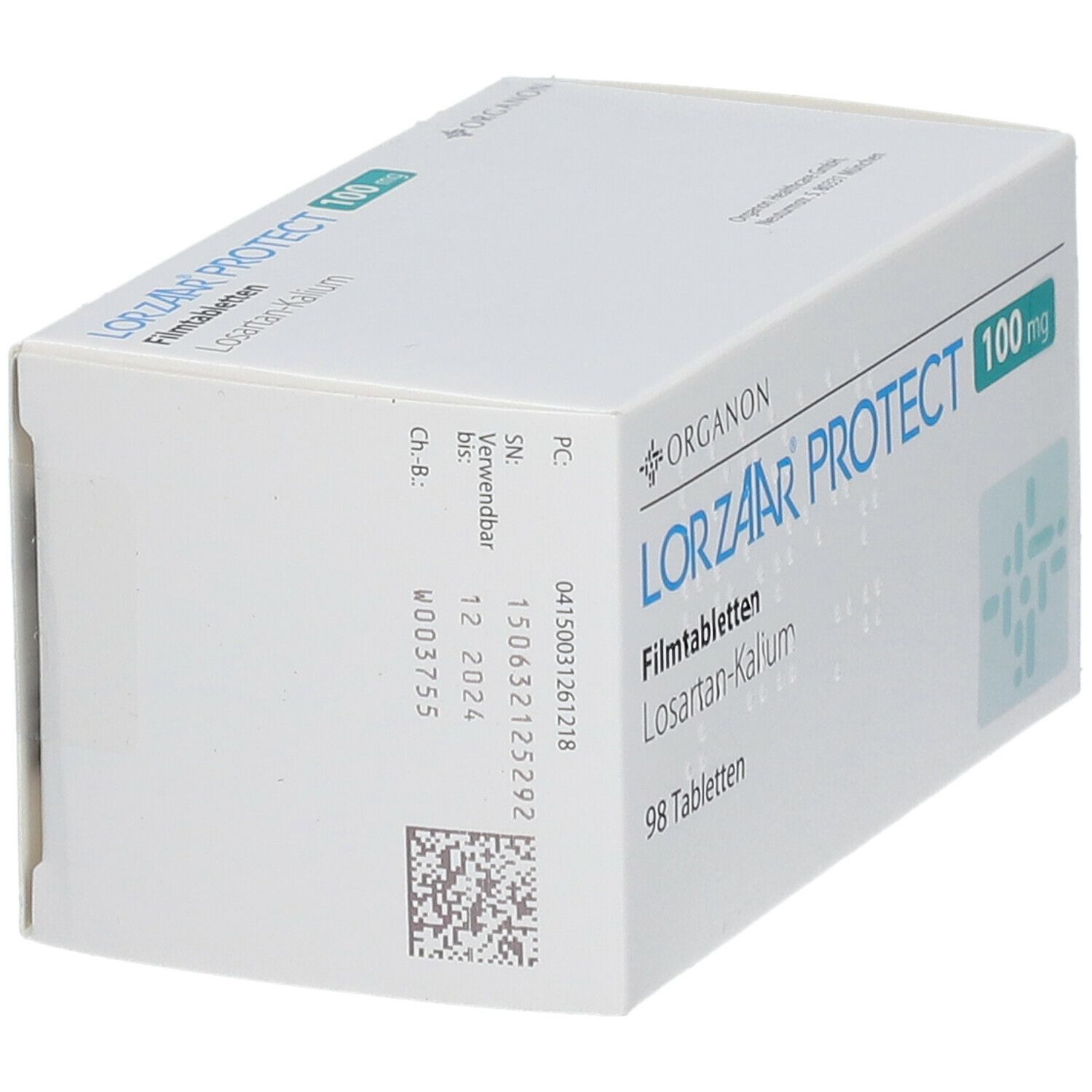 Lorzaar Protect 100 mg Filmtabletten 98 St